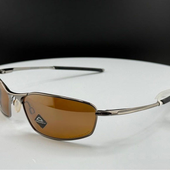 Oakley Whisker 004141-0560 tungsten/ Prizm tungsten polarized Sunglasses. NEW - Picture 5 of 13